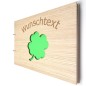 Preview: Gästebuch zur Hochzeit personalisiert mit Motiv "Kleeblatt" Titelbild Preview: Gästebuch zur Hochzeit personalisiert mit Motiv "Kleeblatt" Titelbild