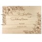 Preview: Gästebuch zur Hochzeit personalisiert mit Motiv "Blumenrand" Frontansicht Preview: Gästebuch zur Hochzeit personalisiert mit Motiv "Blumenrand" Frontansicht