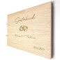 Preview: Gästebuch zur Hochzeit personalisiert mit Motiv "Ringe" Titelbild Preview: Gästebuch zur Hochzeit personalisiert mit Motiv "Ringe" Titelbild