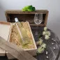 Preview: Geburtstagsgeschenk Weißweingläser mit Gravur und Geschenkbox 2er "Weinrebe" 2