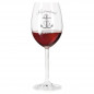 Preview: Rotweinglas mit personalisierter Gravur als Geschenk Küstenkind 2