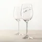 Preview: Rotweinglas mit personalisierter Gravur als Geschenk Weinranke 6