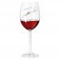 Mobile Preview: Rotweinglas mit personalisierter Gravur als Geschenk Weinranke 7