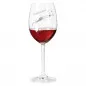 Preview: Rotweinglas mit personalisierter Gravur als Geschenk Weinranke 7