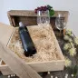 Preview: Hochzeitsgeschenk Rotweingläser mit Gravur und Geschenkbox "Love" 2