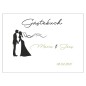 Preview: Gästebuch zur Hochzeit personalisiert mit Motiv "Paar" Wunschdaten Preview: Gästebuch zur Hochzeit personalisiert mit Motiv "Paar" Wunschdaten