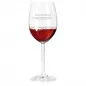 Preview: Rotweinglas mit personalisierter Gravur als Geschenk Name Titelbild