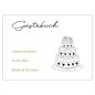 Preview: Gästebuch zur Hochzeit personalisiert mit Motiv "Torte" Wunschdaten Preview: Gästebuch zur Hochzeit personalisiert mit Motiv "Torte" Wunschdaten