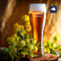 Preview: Weizenglas mit personalisierter Gravur als Geschenk Welt der Biere 1