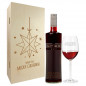 Preview: Weihnachtsgeschenk Rotweingläser mit Gravur und Geschenkbox 2er "Stern" 1