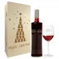 Preview: Weihnachtsgeschenk Rotweingläser mit Gravur und Geschenkbox 2er "Tannenbaum" 1
