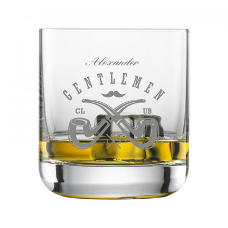 Whiskyglas mit personalisierter Gravur als Geschenk Gentlemen2 2