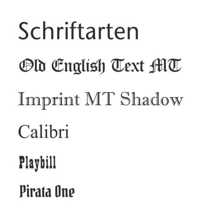 Personalisierter Untersetzer aus Schiefer Sternzeichen Schriftarten