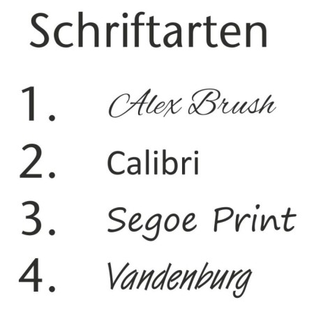 Schluesselanhaenger aus Olivenholz mit personalisierter Gravur als Geschenk Birne Schriftarten