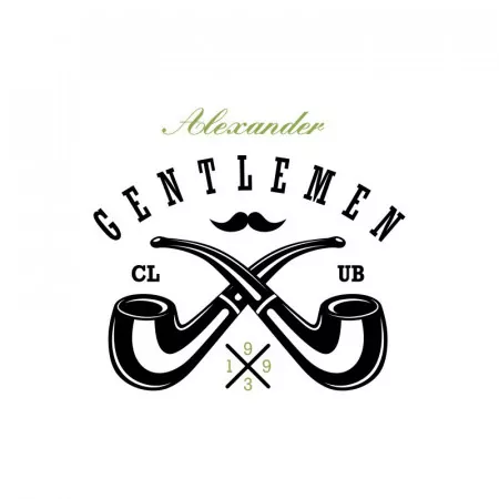 Whiskyglas mit personalisierter Gravur als Geschenk Gentlemen 2 Motiv im Detail