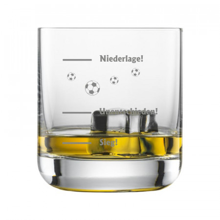 Whiskyglas mit Gravur Stimmungsglas als Geschenk Spieltag Titelbild