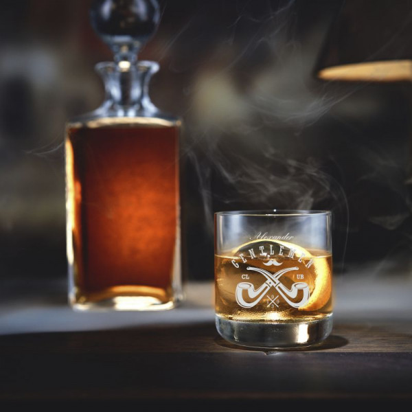 Whiskyglas mit personalisierter Gravur als Geschenk Gentlemen2 3