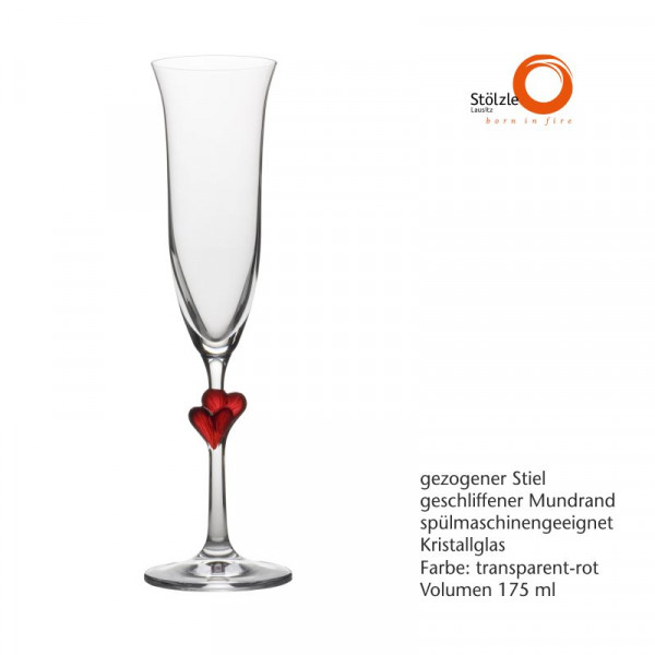 Sektglas mit personalisierter Gravur als Geschenk Lamour Name 4