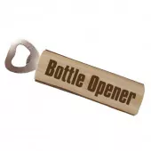 Flaschenöffner mit Gravur "Bottle Opener"