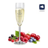 Sektglas mit personalisierter Gravur als Geschenk Küstenkind 1
