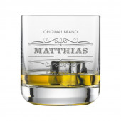 Zwiesel Whiskyglas mit Name graviert "Original Brand"